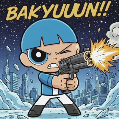 BAKYUUUN!! Front Cover