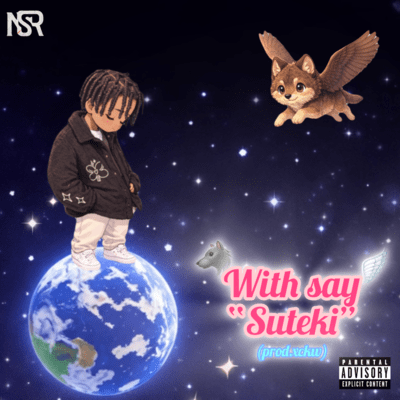 With say "Suteki" Front Cover