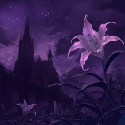 Purple Lily Front Cover