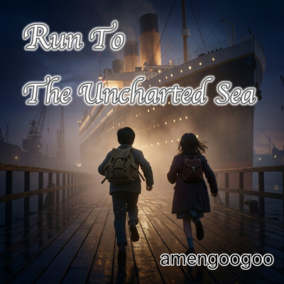 Run to the Uncharted Sea -The Ocean Calling Your Name- Front Cover