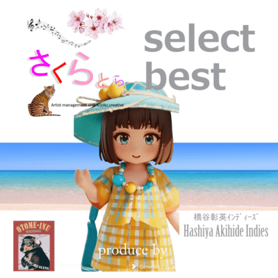 橋谷彰英インディーズ さくらとら select bestのジャケット写真