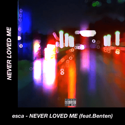 NEVER LOVED ME (feat. Benten) Front Cover