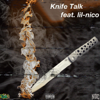 Knife Talk (feat. lil-nico) Front Cover
