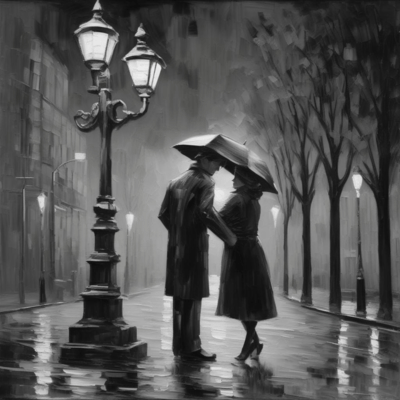 monochrome sweetheart Front Cover