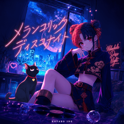 Melancholic Disco Night Front Cover