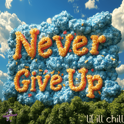 Never Give Up Front Cover
