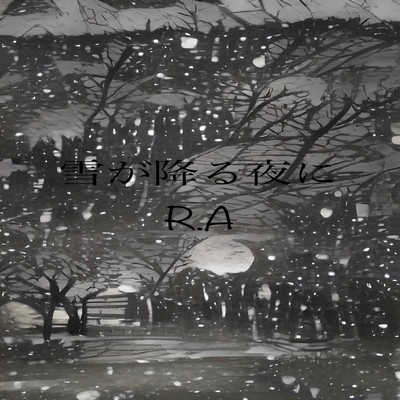 On a snowy night Front Cover