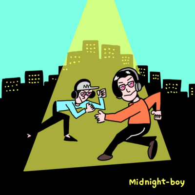 Midnight-boy (feat. ALISPA) Front Cover