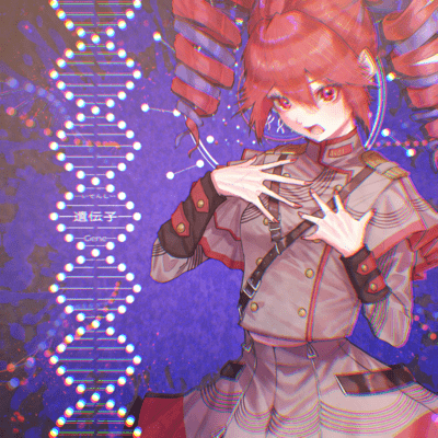 遺伝子 (feat. 重音テト)のジャケット写真