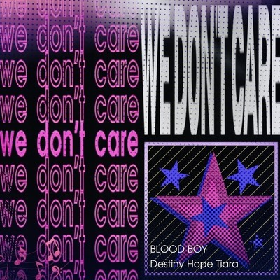 we don't care Front Cover