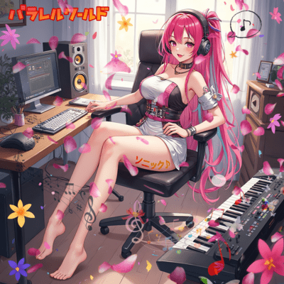 Parallel world (tunecore JAPAN Debut Ver.) Front Cover