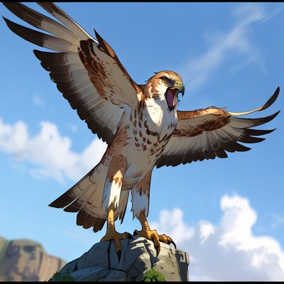 Farsightedness of The Hawk Front Cover