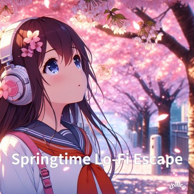 Springtime Lo-Fi Escape Front Cover