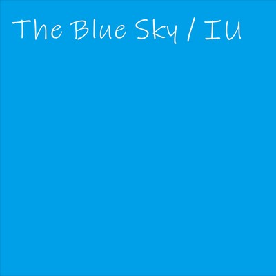The Blue Skyのジャケット写真
