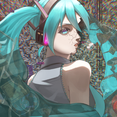 Nanashi Kanjosen (feat. HATSUNE MIKU) Front Cover