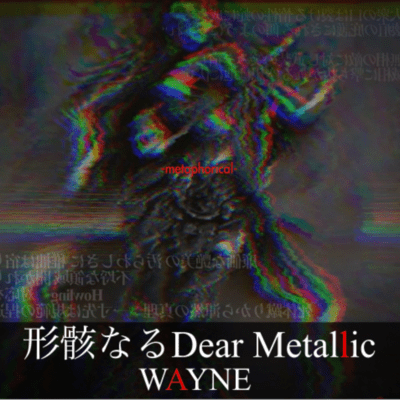 a Mere Skeleton Dear Metaric -metaphorical- Front Cover
