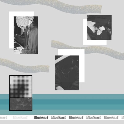 Blue Scarf Front Cover