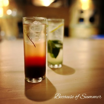 Because of Summer (feat. MIZUKI) Front Cover