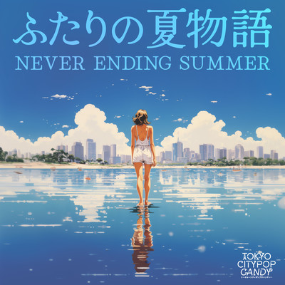 FUTARINO NATSUMONOGATARI NEVER ENDING SUMMER (Cover) Front Cover
