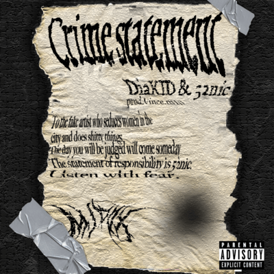 Crime statement (feat. 52nic) Front Cover
