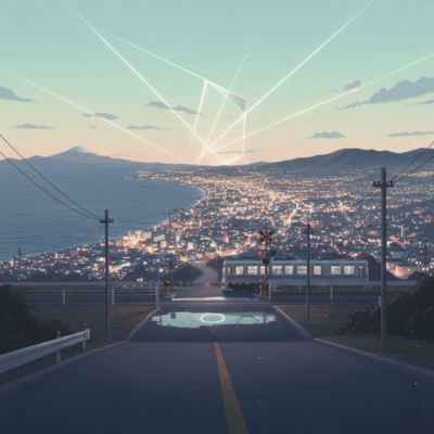 Early Morning Scenery Front Cover