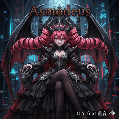 Asmodeus (feat. KASANE TETO) Front Cover