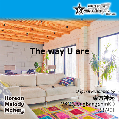 The way U are~K-POP 40tone Polyphonic Melody (Short Version) Front Cover