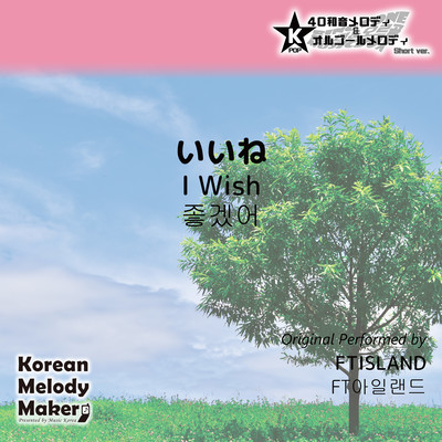 I Wish~K-POP 40tone Polyphonic Melody & Music Box (Short Version) Front Cover