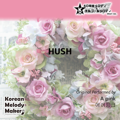 HUSH~K-POP 40tone Polyphonic Melody & Music Box (Short Version) Front Cover