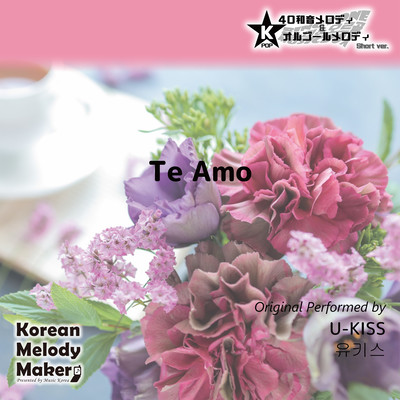 Te Amo~K-POP 40tone Polyphonic Melody & Music Box (Short Version) Front Cover