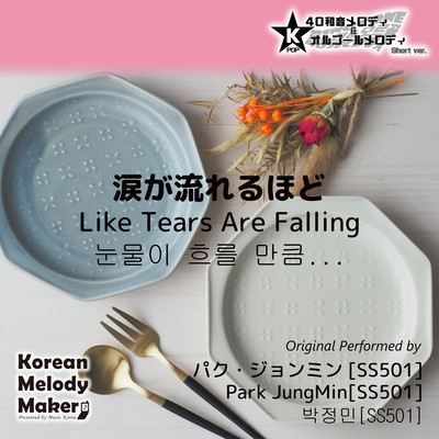 Like Tears Are Falling~K-POP 40tone Polyphonic Melody & Music Box (Short Version) Front Cover