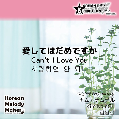 Can't I Love You~K-POP 40tone Polyphonic Melody & Music Box (Short Version) Front Cover