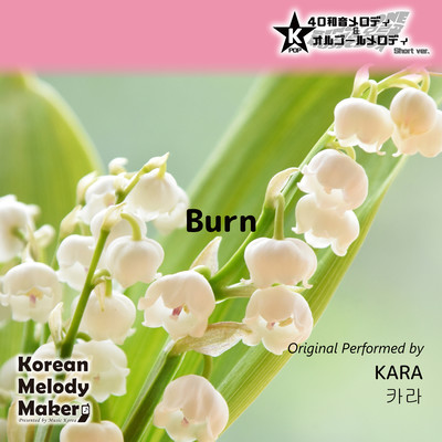 Burn~K-POP 40tone Polyphonic Melody & Music Box (Short Version) Front Cover