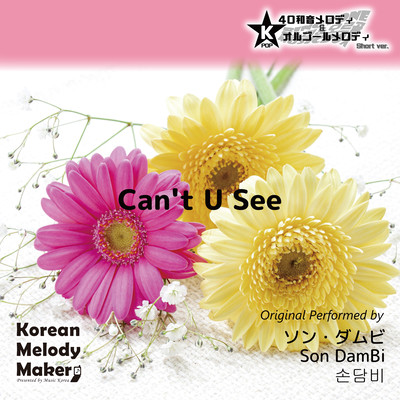 Can't U See~K-POP 40tone Polyphonic Melody & Music Box (Short Version) Front Cover