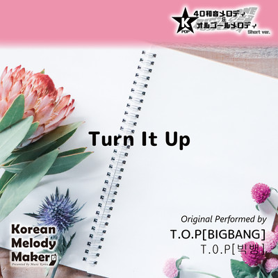 Turn It Up~K-POP 40tone Polyphonic Melody & Music Box (Short Version) Front Cover