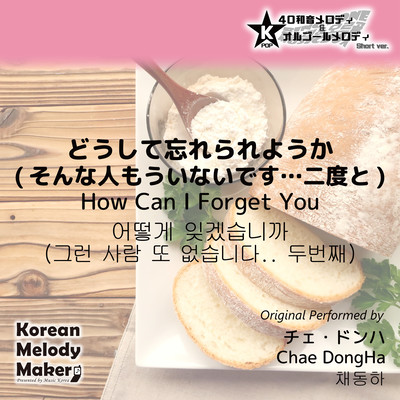 How Can I Forget You~K-POP 40tone Polyphonic Melody & Music Box (Short Version) Front Cover