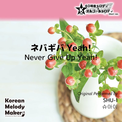 Never Give Up Yeah!~K-POP 40tone Polyphonic Melody & Music Box (Short Version) Front Cover