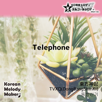Telephone~K-POP 40tone Polyphonic Melody & Music Box (Short Version) Front Cover