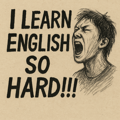I learn English Front Cover