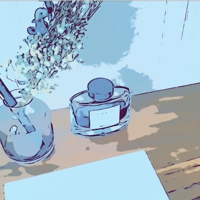 水彩のジャケット写真