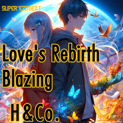 Love's Rebirth Blazing Front Cover