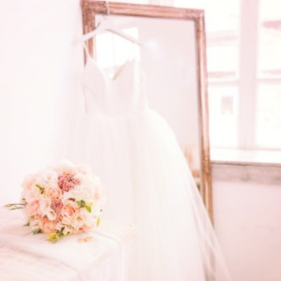 With you in a pure white dress Front Cover