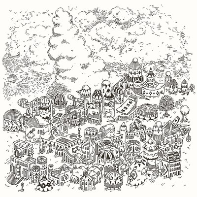 オレンジのジャケット写真