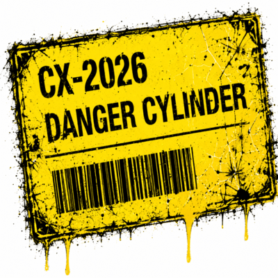 Danger Cylinder Front Cover