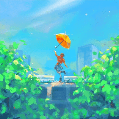 Umbrella Parasol Front Cover