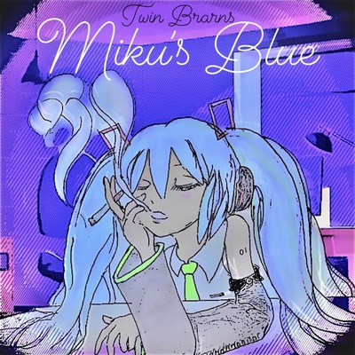 Miku's Blue (feat. HATSUNE MIKU) Front Cover