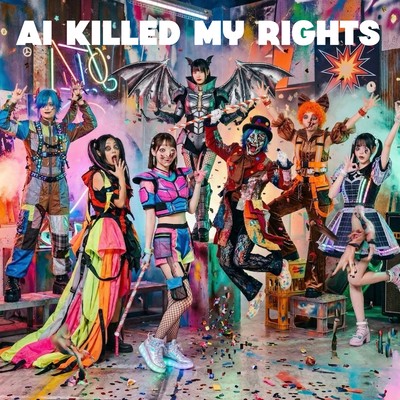 AI KILLED MY RIGHTS Front Cover