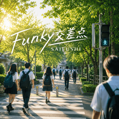 Funky交差点 (feat. 花隈千冬)のジャケット写真