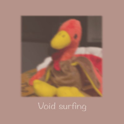 Void surfing Front Cover