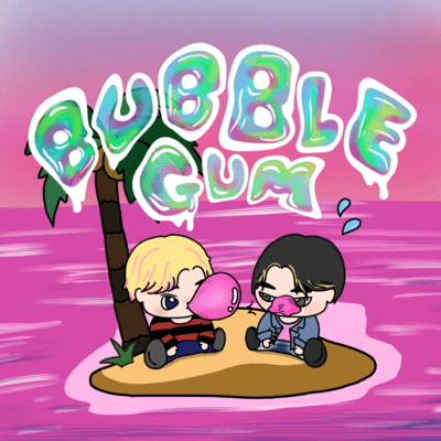 bubble gum (feat. TatsuyA) Front Cover